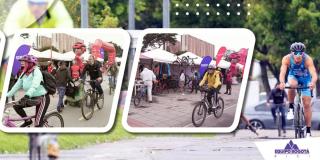Día Mundial de la Bicicleta 2022 en el parque Simón Bolívar