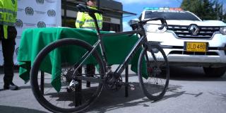 En Fontibón la Policía recuperó bicicleta avaluada en $12 millones 