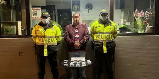En Chapinero la Policía capturó a un hombre con dosis de marihuana