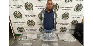 Cayó en el aeropuerto El Dorado un hombre con 9 kilos de cocaína 