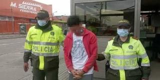 El capturado que tenía una circular azul de la Interpol por homicidio