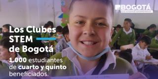 Nueve colegios oficiales de Bogotá promoverán los Clubes STEM 