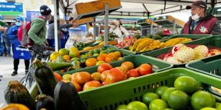 $766 millones en ventas dejó regreso del Mercado Campesino a la Plaza de Bolívar