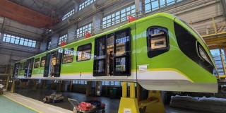 De China a Colombia, así será el recorrido del primer vagón del Metro 