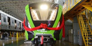  Vagón de la Primera Línea del Metro partió de China rumbo a Bogotá