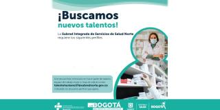 Oferta de empleo en Bogotá: Subred Norte busca profesionales en salud 