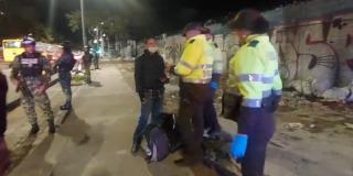 Oferta de servicios del Distrito llegó a carreteros en Teusaquillo