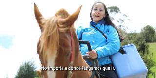 Jornadas de vacunación en las localidades rurales de Bogotá (video)