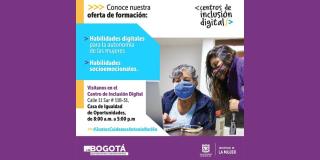 Visita el Centro de Inclusión Digital en Antonio Nariño y toma un curso gratuito