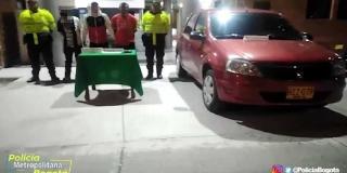 Los tres capturados fueron dejados a disposición de un despacho judicial.