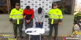 Por hurto a ciudadanos en una panadería fueron capturados dos hombres