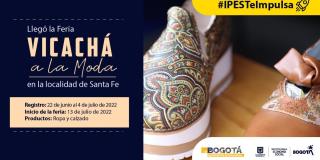 Vendedor informal, inscríbete en la feria de moda Vicachá