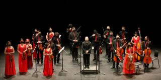 Orquesta Filarmónica Juvenil de Cámara de Bogotá en concierto en Roma