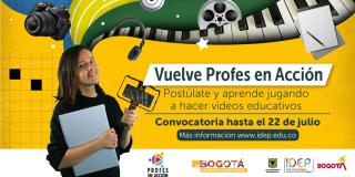 Bogotá: Inscripciones para curso de creación de videos para docentes