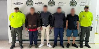 La captura de la banda Calibre 38 que se dedicada el fleteo en Bogotá