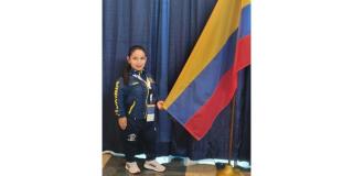 Aura Cristina Poblador ganó medalla de plata en el Parapowerlifting