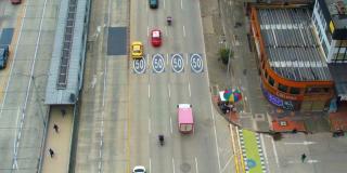 Movilidad en Bogotá: nueva demarcación y señalización en avenida NQS