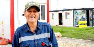 Bogotá: Nubia Ortiz, de 60 años, deja huella en construcción del Metro