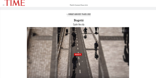Bogotá is one of the "World’s Greatest Places": TIME Magazine