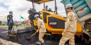 Avances del trabajo para la recuperación de la malla vial en Bogotá