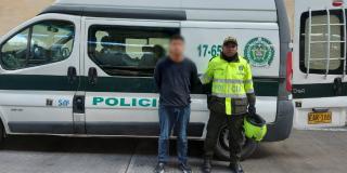 Este hombre fue capturado por acosar sexualmente a una mujer en Transmilenio.