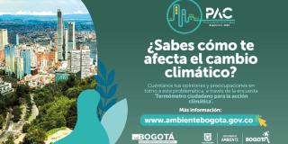 Participa en la construcción de la Política de Acción Climática Bogotá