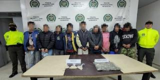 Capturadas 2 mujeres y 7 hombres de la banda de 'Los Bolivarianos'