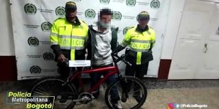 La Policía recuperó una bicicleta hurtada y capturó al presunto ladrón