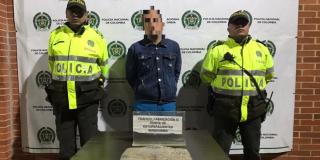 Capturado en Bosa hombre que portaba más de 500 gramos de marihuana
