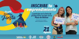 Llega la Feria de Productores Locales a la Plaza de Bolívar ¡Inscríbete!