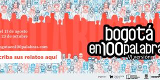 Inscripciones para la VI edición del concurso 'Bogotá en 100 palabras'