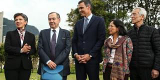 Presidente de España reafirmó apoyo a la paz durante visita a Bogotá