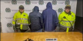 Intentaron fugarse y fueron sorprendidos con arma de fuego ¡Video de capturados!