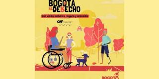 'Bogotá al derecho', mejor movilidad para personas con discapacidad