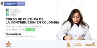 Preinscripción para el curso Cultura de la Contribución en la Escuela