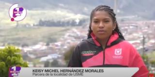 Historia de Keisy beneficiaria de Parceros por Bogotá y Jóvenes a la U