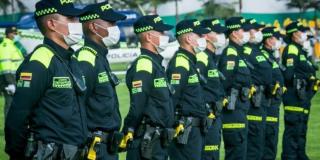233 policías de vigilancia llegarán a fortalecer la seguridad en Bogotá