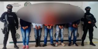 ¡Así cayeron los 'No Copeo'! En video captura de banda de extorsión en Bogotá