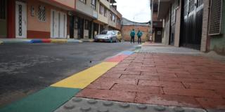 Barrio Tibabita recibió andenes, calles nuevas y más obras en Usaquén