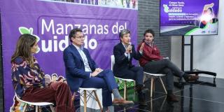 Mujeres felices, con trabajo y estudio: Alcaldesa abre Manzana del Cuidado 12