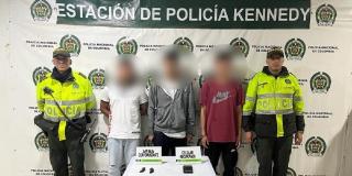 Tres personas fueron capturadas por el hurto cometido en la Avenida Boyacá.