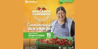 Mercados Campesinos, conmemoración Día de la Mujer Rural 15 de octubre
