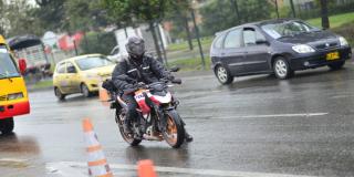 Recomendaciones para rodar en moto en época de lluvias en Bogotá 