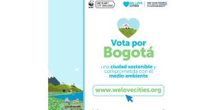Vota por Bogotá como ciudad favorita en el concurso 'We Love Cities'