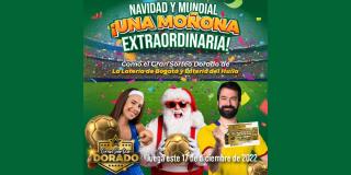 Gran sorteo dorado de navidad por 15 mil millones de Lotería de Bogotá