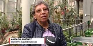 Historia de Amparo Jiménez beneficiaria Manzana Cuidado Ciudad Bolívar