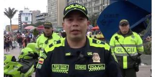 Policía Metropolitana despliega Plan Centro en Bogotá de seguridad 
