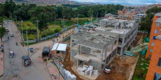 Avance de construcción nuevo Centro de Salud Danubio en localidad Usme