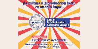 Feria Hecho en Bogotá estará el 3 y 4 de noviembre en el centro Bogotá