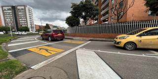 Cómo avanzan los trabajos de señalización y demarcación en Bogotá 